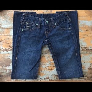 True Religion Becky Bootcut Flap Pocket Jeans